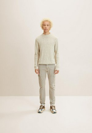 SLIM FIT - Cargo trousers - light dove grey