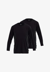 Unselected, schwarz dunkel uni