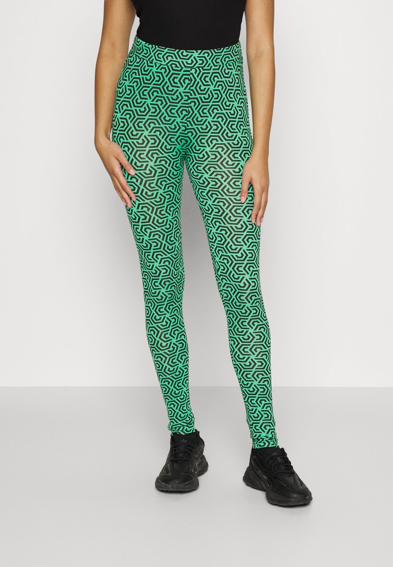 b.young BYROMINA - Κολάν - Παντελόνια - ming green mix