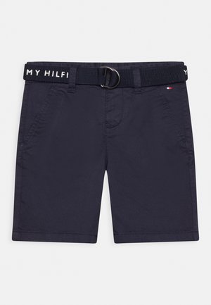 ESSENTIAL BELTED - Shorts di jeans - twilight navy