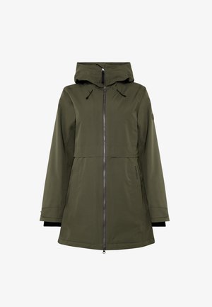 Didriksons, TIRIL PARKA - Vinterfrakke - deep green