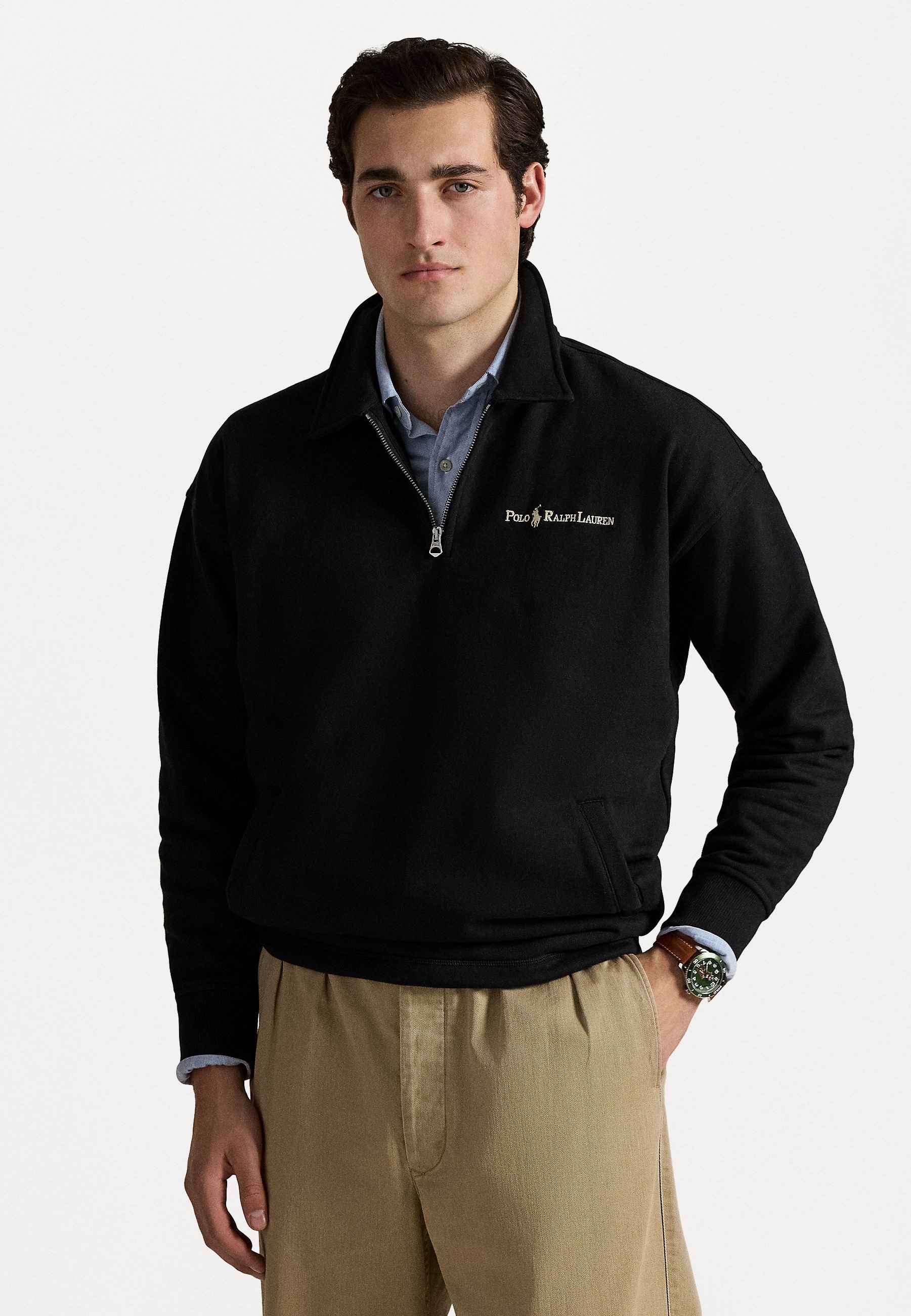 POLO by Ralph Lauren JAMAICA スウェット 黒 L Polo Ralph Lauren sweatshirt Fleece-LSL-SWS PRM EU