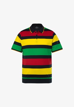 BOSTON PARK, BAUCHFIT HALBARM STREIFEN - Poloshirt - navy blue