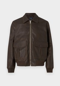 AVIATOR - Műbőr dzseki - brown