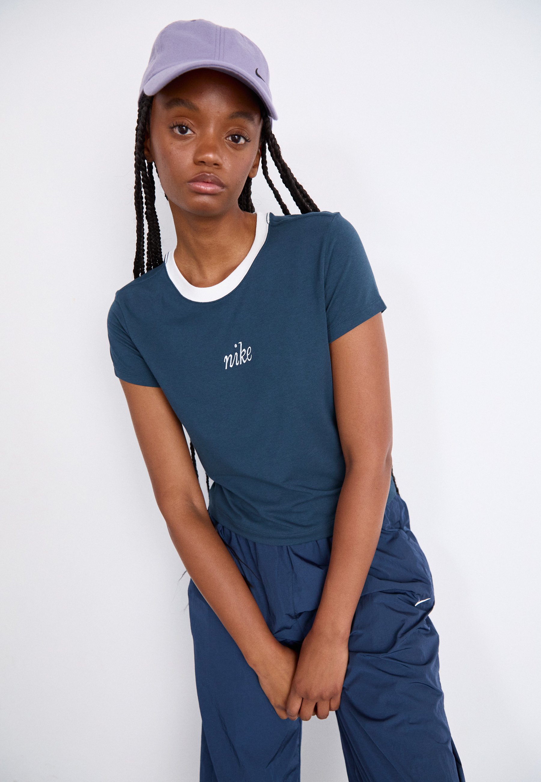 nike baseball tee womens