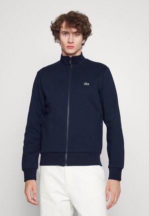 Mikina na zip - marine