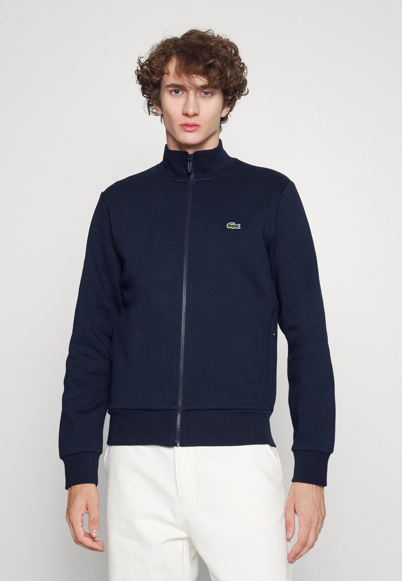 felpa lacoste blu