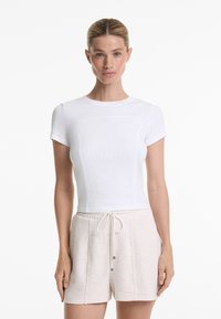 OYSHO - SHORT SLEEVE - T-shirt print - white Miniatuurafbeelding 1