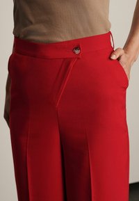 Next ASYMMETRIC WIDE LEG  - Stoffhose - red