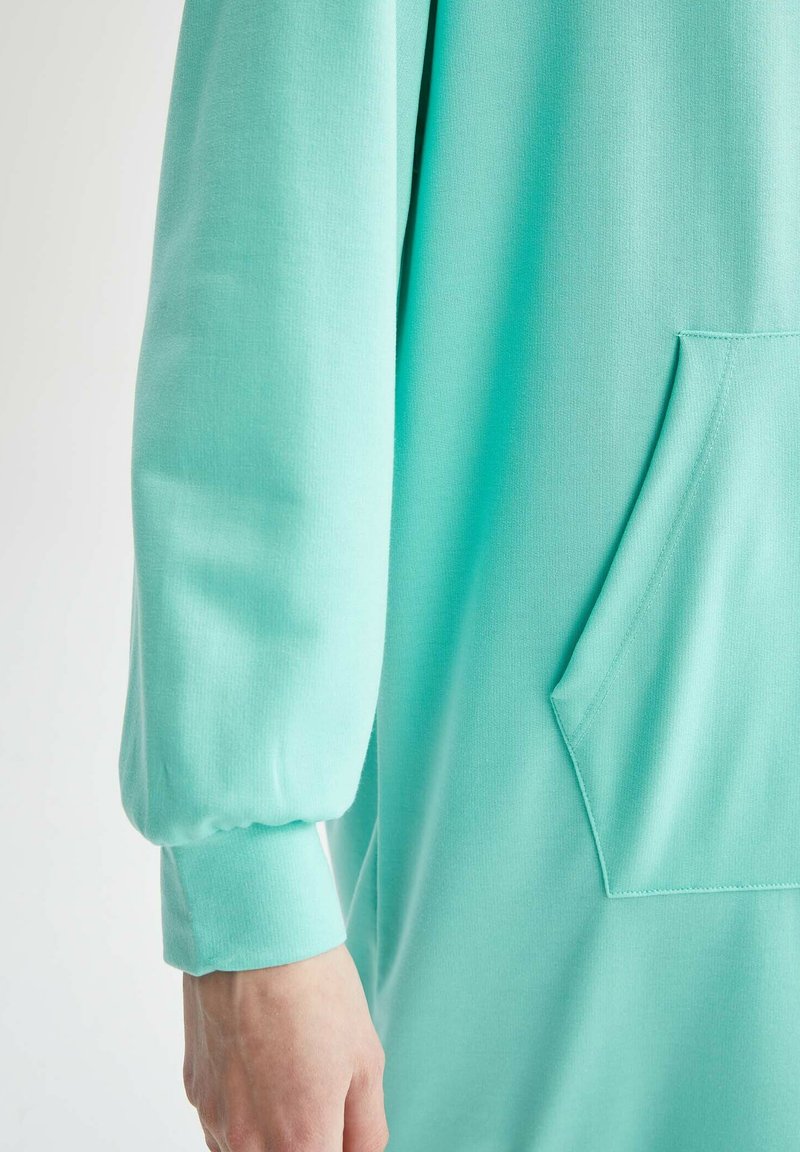 Damen Sweatshirts | DeFacto Kapuzenpullover turquoise/türkis - LO59323 Damen Sweatshirts | DeFacto Kapuzenpullover turquoise/türkis - LO59323