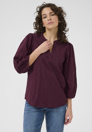 Blouse - windsor wine