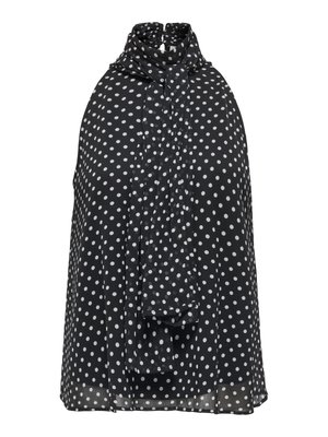 JDY, TOP JDYPOLKA TOP - Blúzka - black