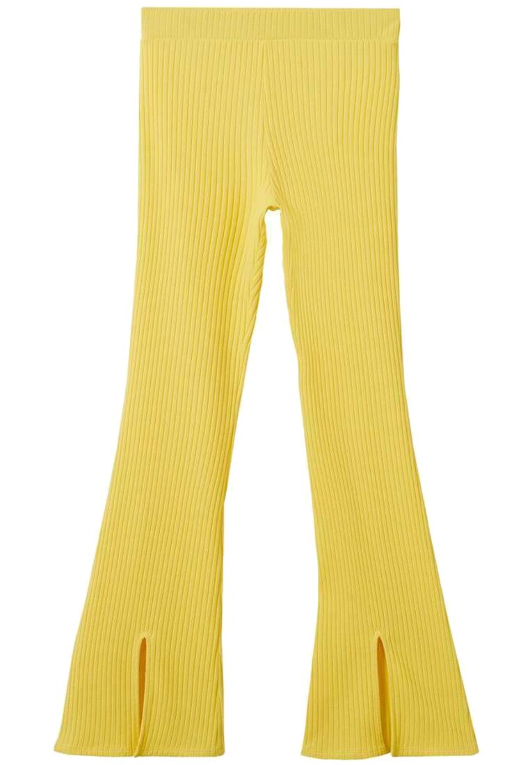 Mango Broek geel Mango Broek geel