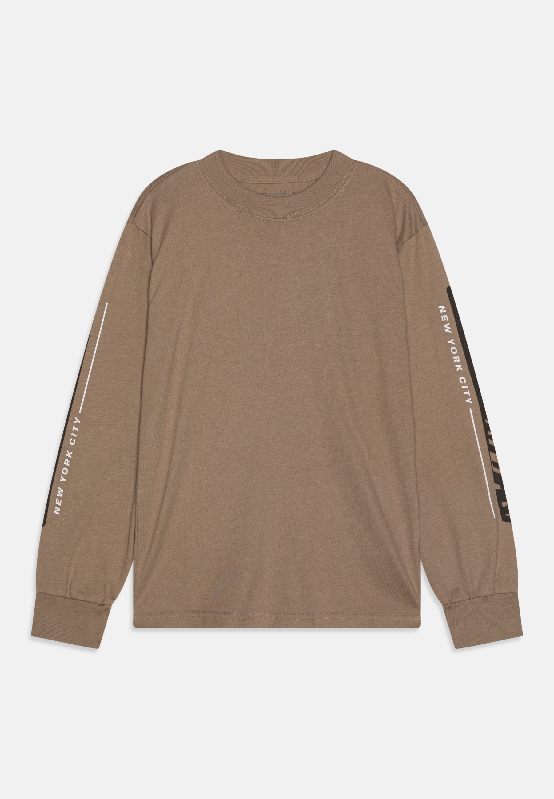 Abercrombie & Fitch LOGO SLEEVEHITS - Long sleeved top - desert 