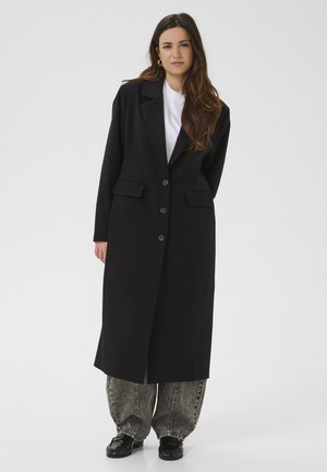 MILOS - Klassischer Mantel - black deep