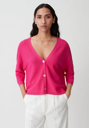 comma EN FIL FANTAISIE - Strickjacke - pink