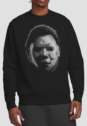 HALLOWEEN  MICHAEL MYERS THE SHAPE LARGE FACE - Sweatshirt - black