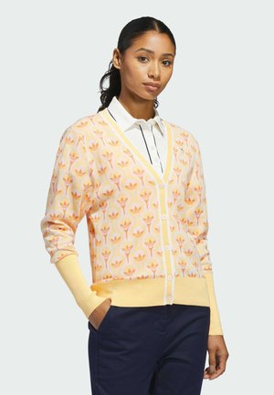 Long sleeved top - white   ice tangerine