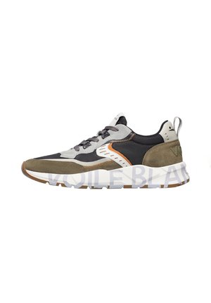 CLUB - Sneakers basse - grün-braun-