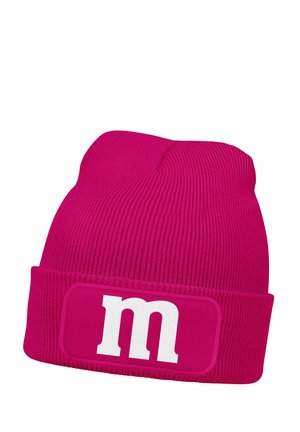 MoonWorks KARNEVAL FASCHING AUFDRUCK - Beanie - pink