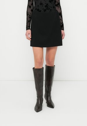 VIORLEANA SKIRT - Minijupe - black beauty