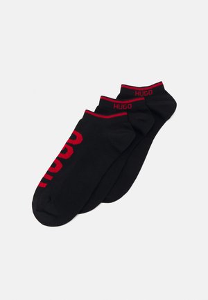 LOGO 3 PACK - Șosete - black