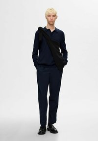 Selected Homme Polosärk - navy blazer