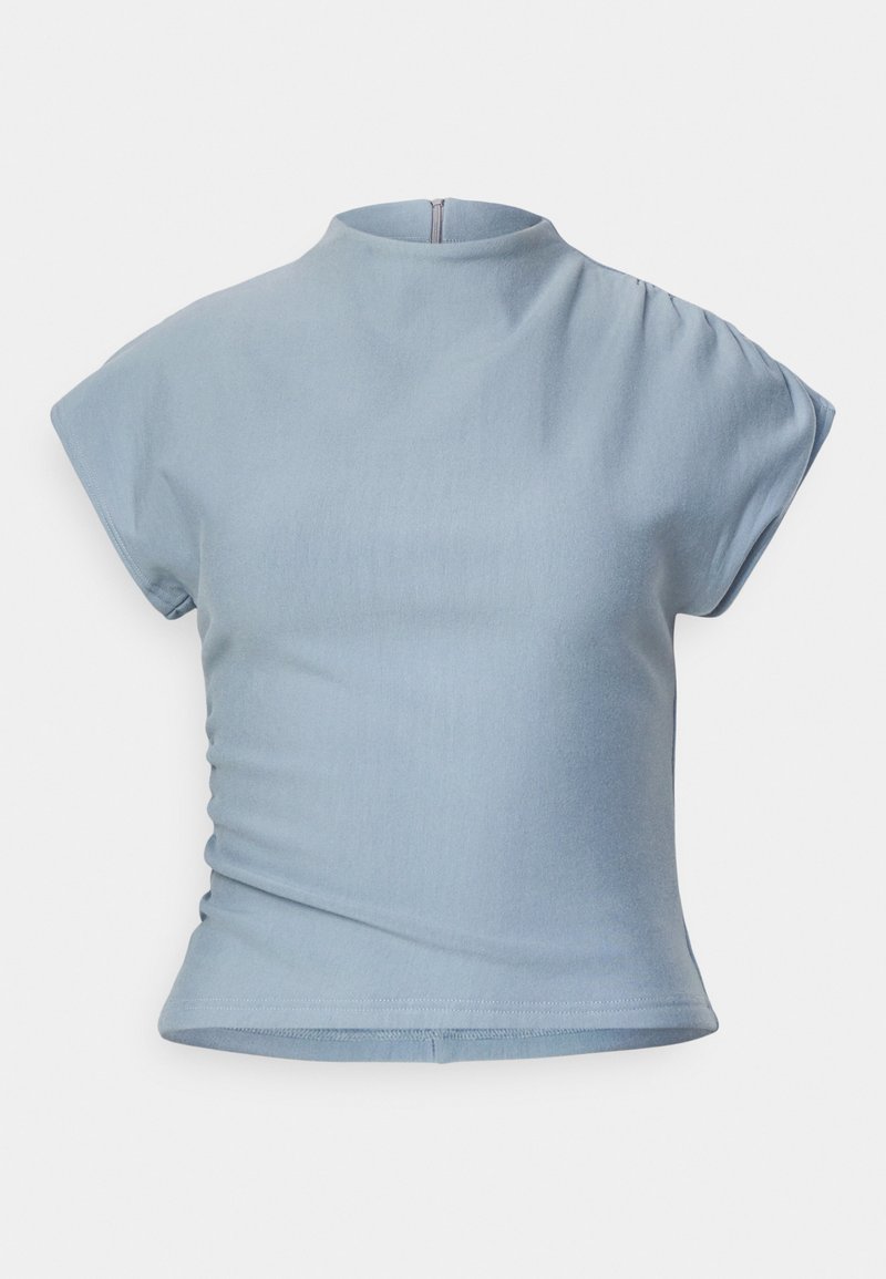 Gestuz T-shirt basic blauwgrijs Gestuz T-shirt basic blauwgrijs