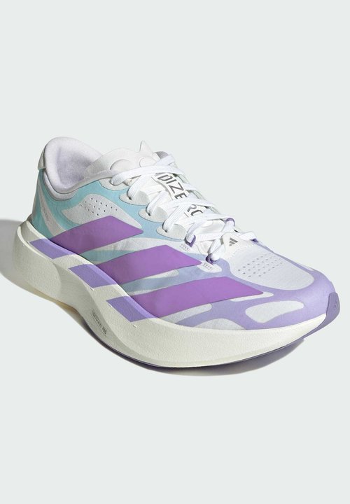 adidas Adizero Evo SL White Purple Lime Burst — photo 2