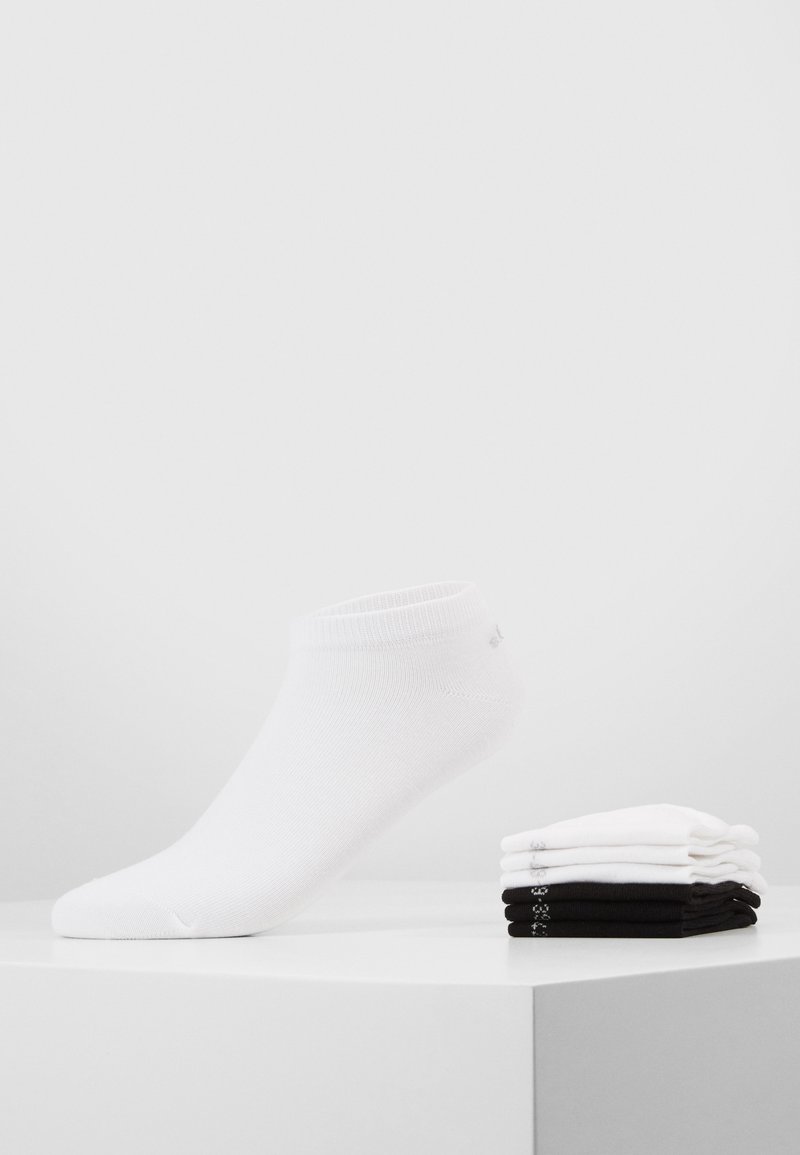 s.Oliver ONLINE UNISEX ORIGINALS 6 PACK - Sokletter - black/white