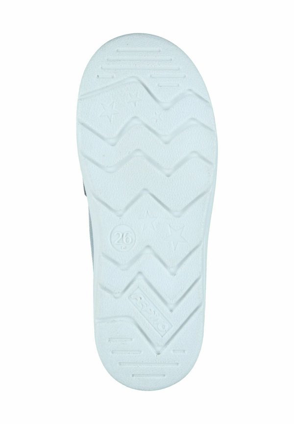 Lauflernschuh – hellgrau graphit orange