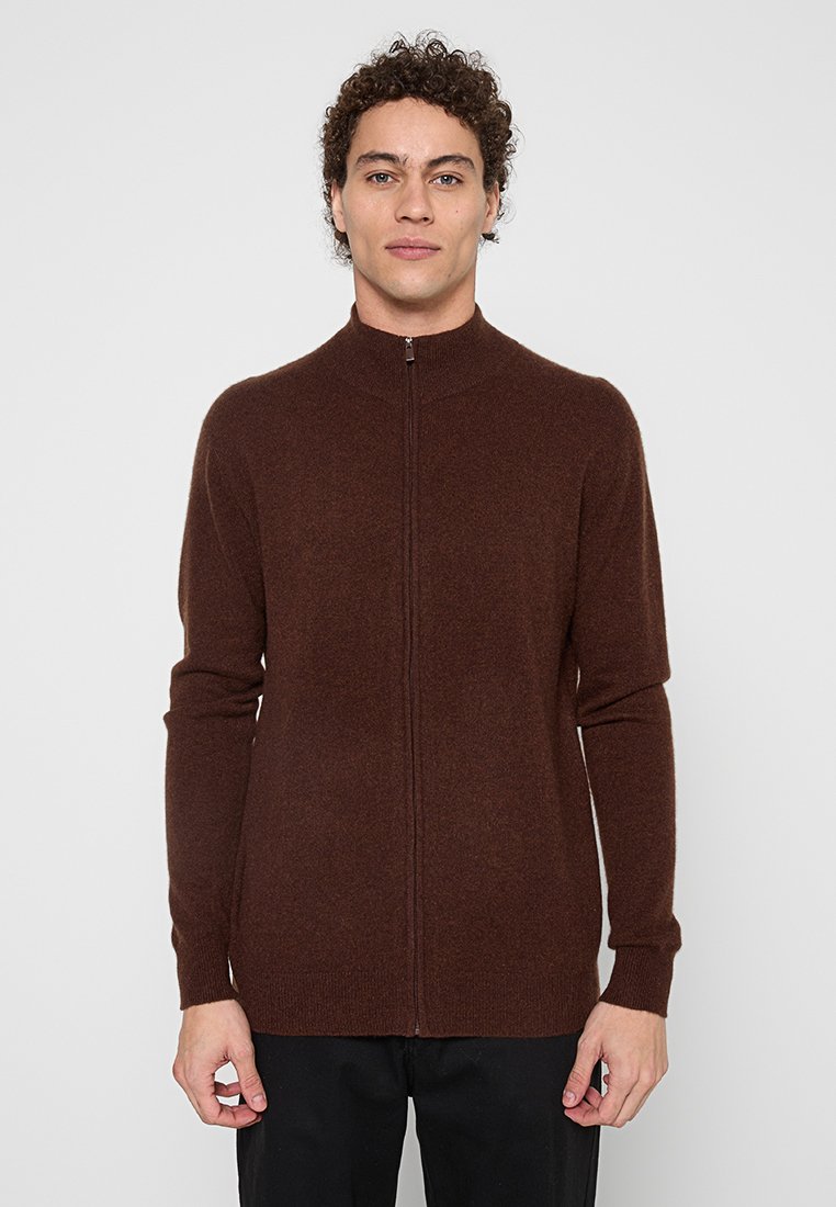 Authentic Cashmere Vest bruin