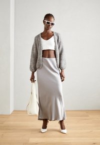 Lindex CARDIGAN VANESSA - Cardigan - grey