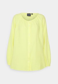 Não selecionado, active yellow