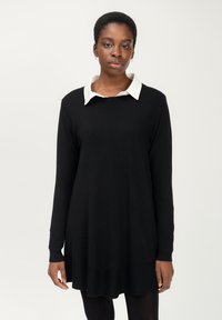 INFLUENCER LONG LENGTH PULL - Trui - black