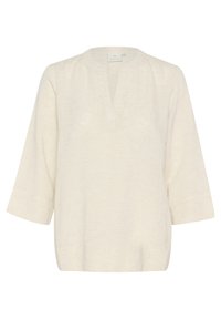 KATHEA - Blūze - light sand linen