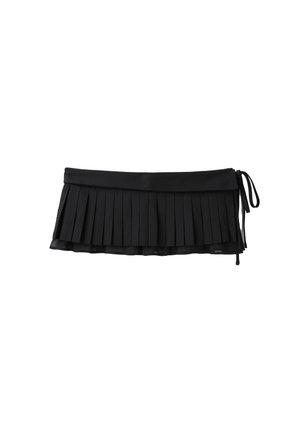 Stradivarius, PLEATED SKIRT BELT - Ceinture taille haute - black