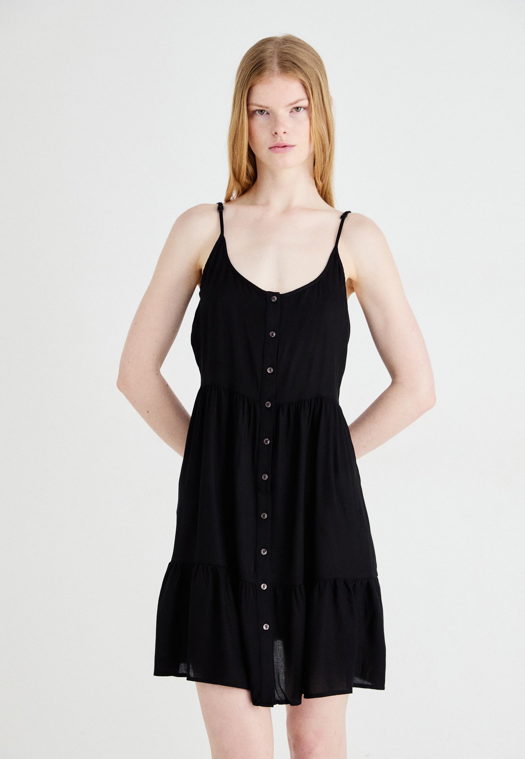 Manga Corta Curva Top Básico Para Mujer VERO MODA CURVE - Corte Ga Wvn Noos Top Tejido Suave