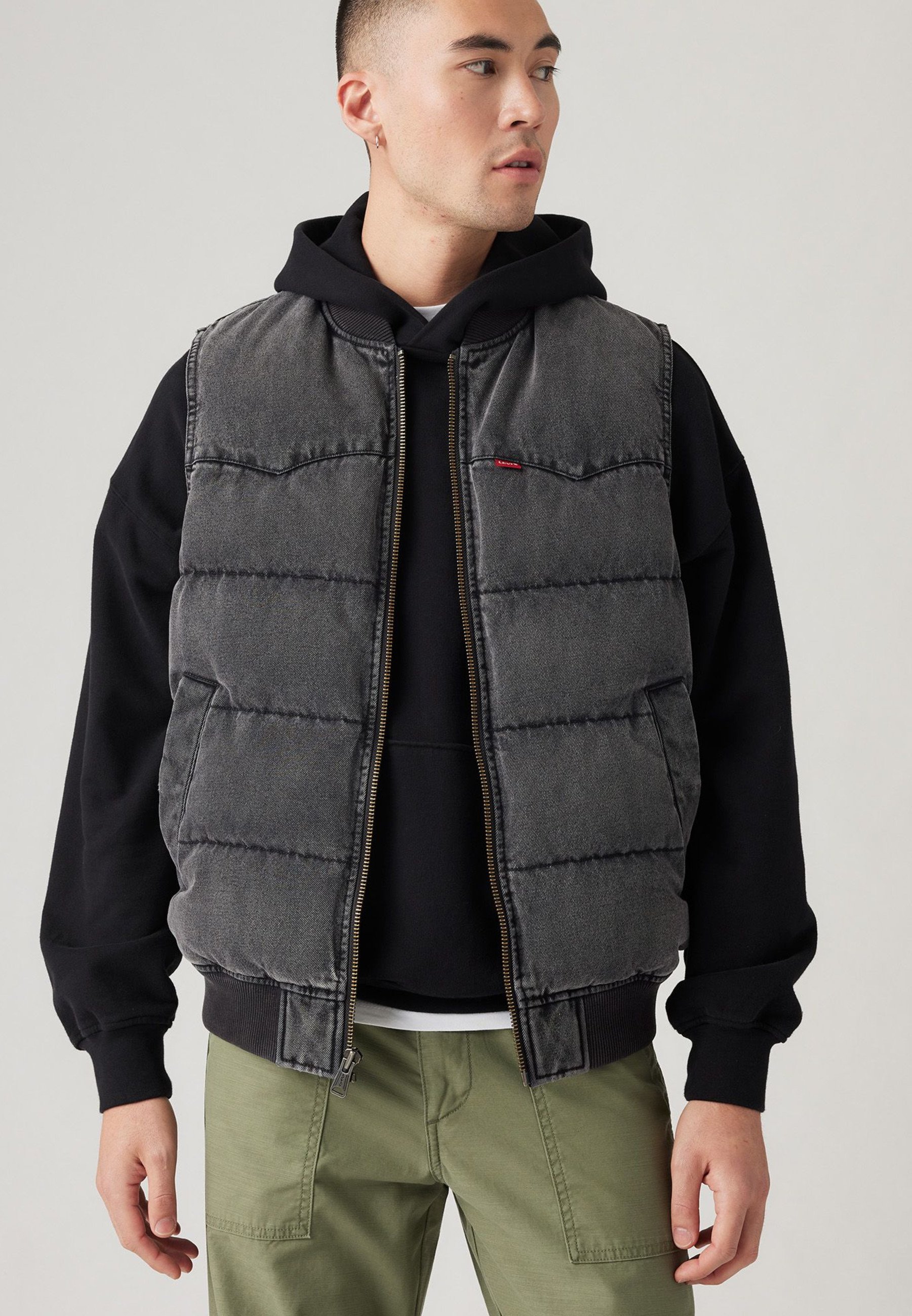 Levi's® WESTERN SUPER PUFFER VEST Veste sans manches eclipse