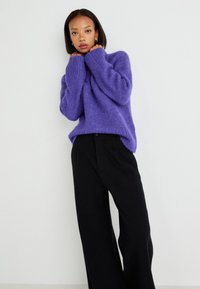 GAP CASHSOFT TAILORED PANT - Trousers - black