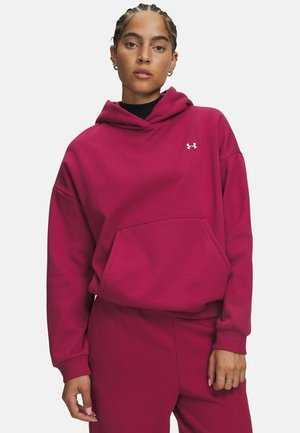 Under Armour, ICON FLEECE - Hoodie - claret