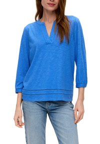 s.Oliver Langarmshirt - royalblau