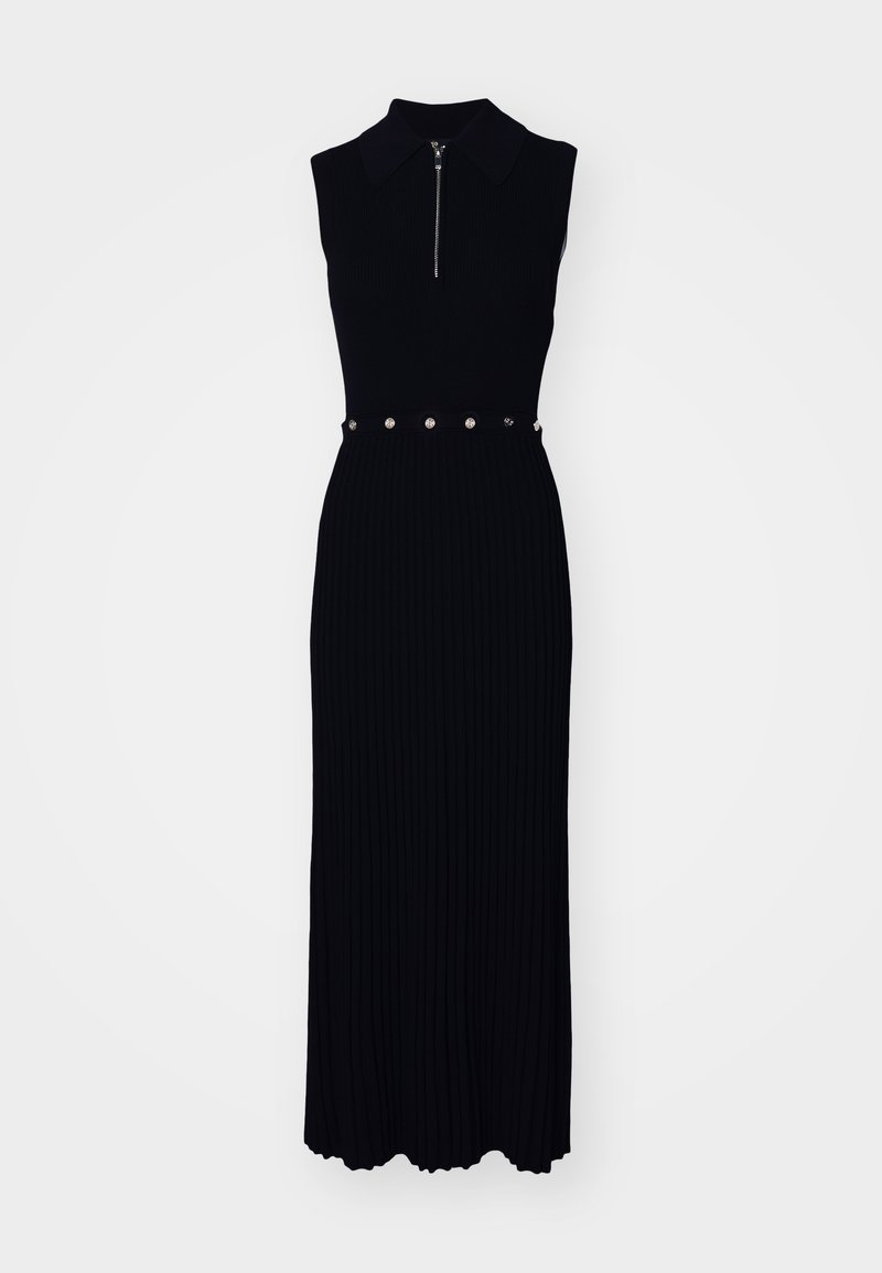 Maje Gebreide jurk zwart Maje Gebreide jurk zwart