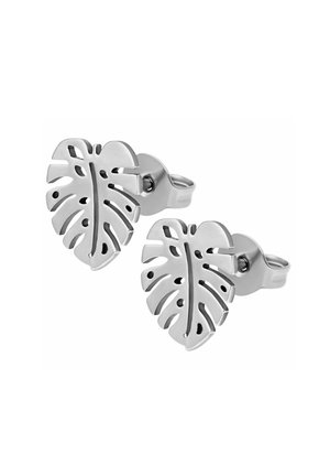 Wildcat MONSTERA PAIR - Earrings - wasserfest,hochglanzpoliert