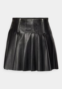ONLY ONLIZARA ZIP PLEAT SKIRT - Trapecinis sijonas - black