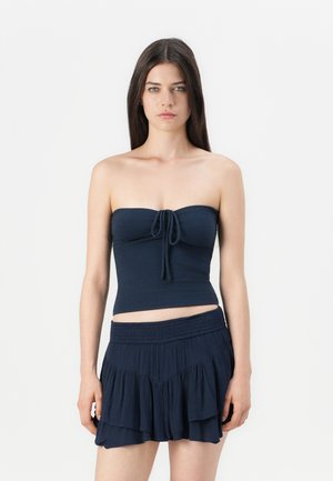 TIE FRONT TUBE - Toppi - dark blue
