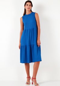 Unselected, royal blue