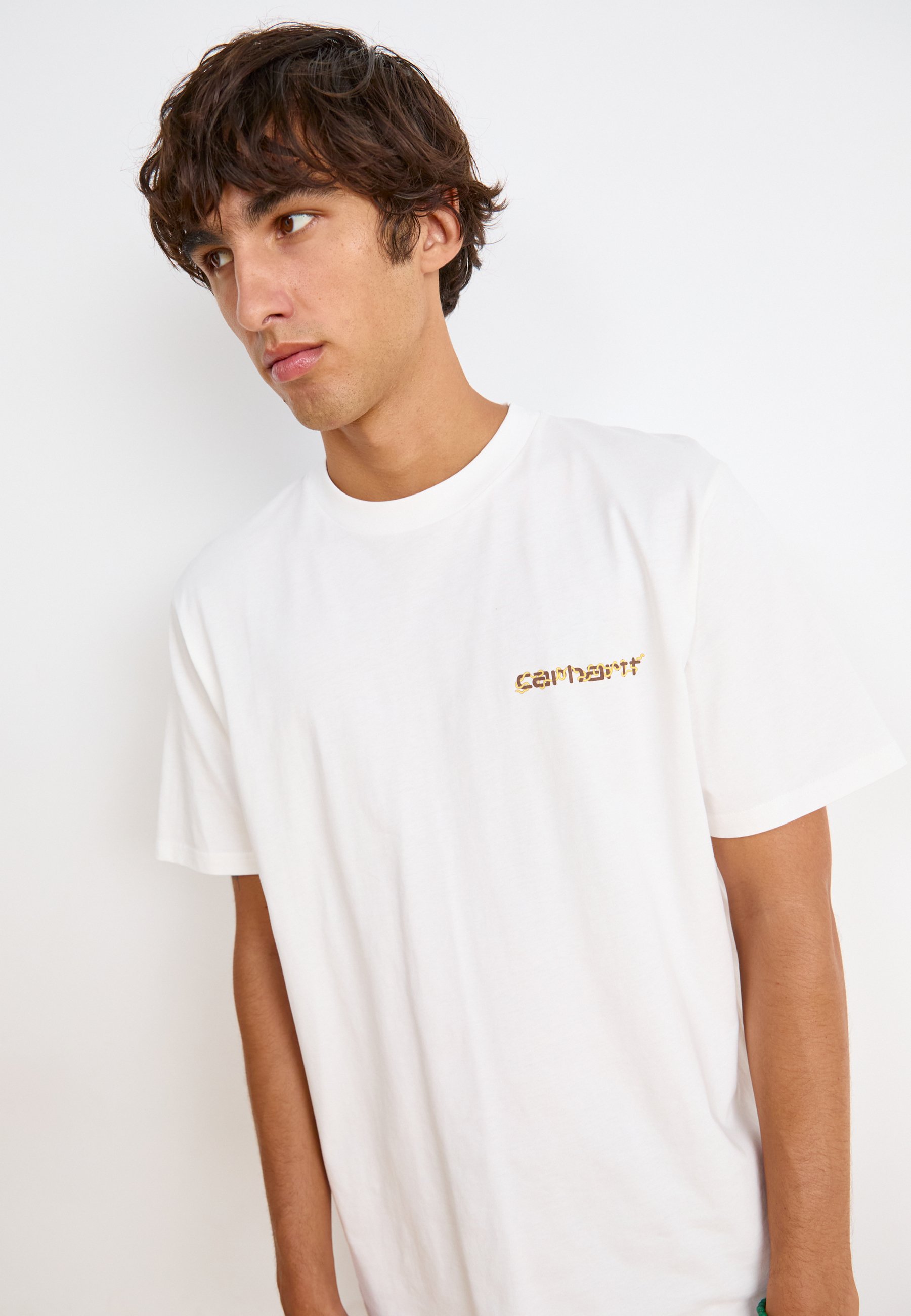 Tシャツ・カットソー CARHARTT S/S NOODLE T-SHIRT 4FK1393 Carhartt WIP - S/S Noodle t-shirt white | STIMM