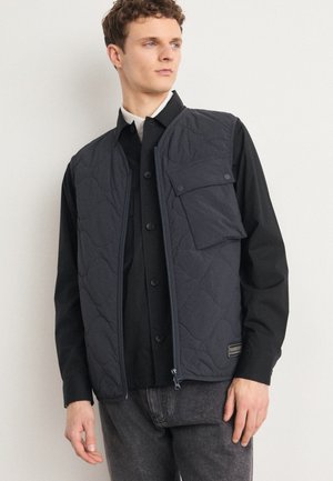 Barbour International WINCHAM QUILTED GILET - Waistcoat - dark navy