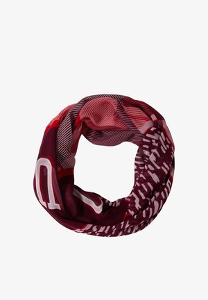Cecil, LOOP-SCHAL MIT PATCHWORK-PRINT - Tubehalstørklæder - red wine